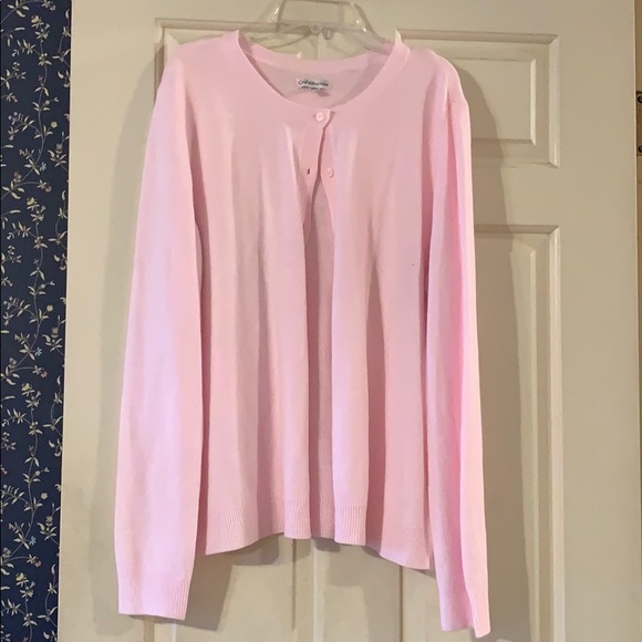 croft & barrow Sweaters - Baby Pink Cardigan